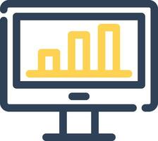 monitoramento criativo ícone Projeto vetor
