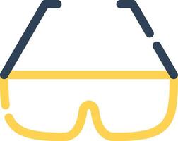 design de ícone criativo de óculos vetor