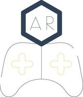 ar controlador criativo ícone Projeto vetor