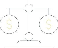 comparar preços criativo ícone Projeto vetor