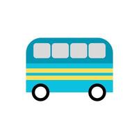 ônibus ícone. público transporte veículo vetor