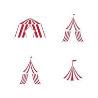 desenho de ilustração vetorial de circo vetor