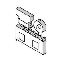 ilustração de cor de vetor de ícone de cor de produção de medicamentos