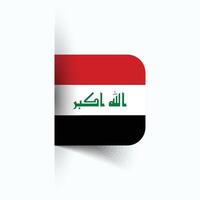 Iraque nacional bandeira, Iraque nacional dia, eps10. Iraque bandeira vetor ícone