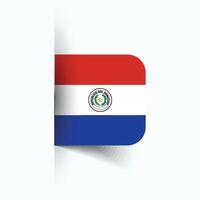 Paraguai nacional bandeira, Paraguai nacional dia, eps10. Paraguai bandeira vetor ícone