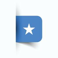 Somália nacional bandeira, Somália nacional dia, eps10. Somália bandeira vetor ícone