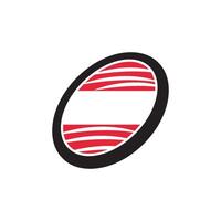 Sushi logotipo modelo vetor ícone para japonês Comida ilustração Projeto