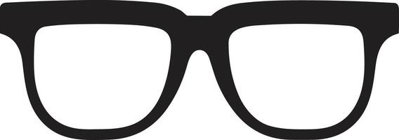 Óculos logotipo ou crachá dentro vintage ou retro estilo vetor