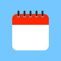 calendário ícone. mês, semana, dia. importante data. cronograma feito. evento dia. data limite tempo. vetor ilustração.
