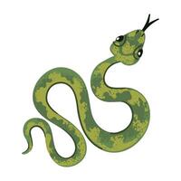 serpente colorida ilustração vetor