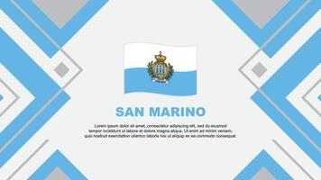 san marino bandeira abstrato fundo Projeto modelo. san marino independência dia bandeira papel de parede vetor ilustração. san marino ilustração