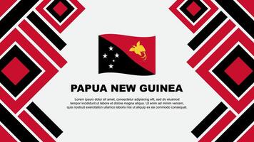 papua Novo Guiné bandeira abstrato fundo Projeto modelo. papua Novo Guiné independência dia bandeira papel de parede vetor ilustração. papua Novo Guiné