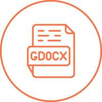 gdocx vetor ícone