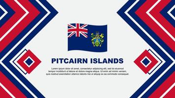 pitcairn ilhas bandeira abstrato fundo Projeto modelo. pitcairn ilhas independência dia bandeira papel de parede vetor ilustração. pitcairn ilhas Projeto