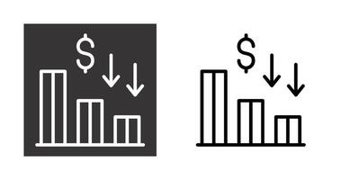 ícone de vetor de finanças