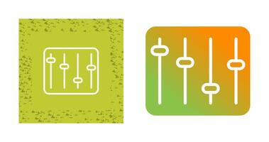 ícone de vetor de equalizador