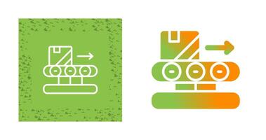 ícone de vetor de correia transportadora