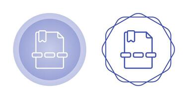 ícone de vetor de documento