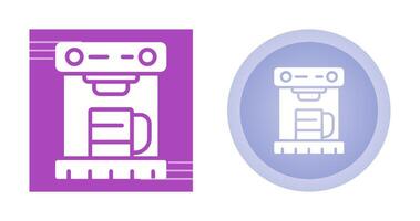 ícone de vetor de máquina de café