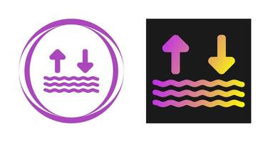 ícone de vetor de ondas