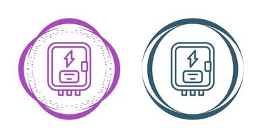 ícone de vetor de painel elétrico