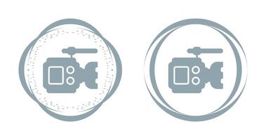ícone de vetor de câmera de vídeo