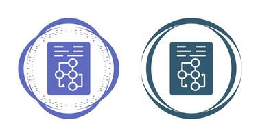 documento fluxo de trabalho vetor ícone