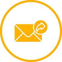 o email encaminhamento vetor ícone