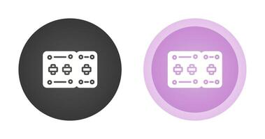 o circuito disjuntor vetor ícone