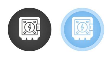 ícone de vetor de painel elétrico
