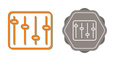 ícone de vetor de equalizador