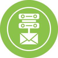 o email servidor vetor ícone