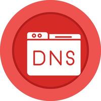 domínio dns gestão vetor ícone