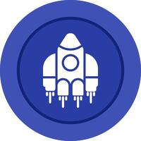ícone de vetor de nave espacial