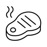 ícone de vetor de bife