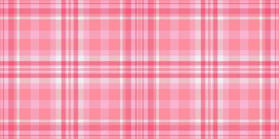 vestem tartan Verifica vetor, cumprimento têxtil tecido xadrez. ocupação textura desatado fundo padronizar dentro vermelho e luz cores. vetor