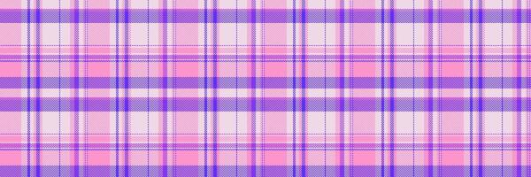 esfarrapado tartan padronizar fundo, elegante Verifica vetor desatado. publicidade têxtil tecido xadrez textura dentro luz e Rosa cores.