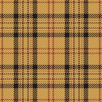 sem costura padrão de xadrez tartan escocês. fundo repetível com textura de tecido de seleção. impressão têxtil listrada de pano de fundo vetorial. vetor