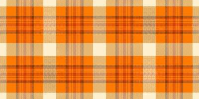 panjabi vetor xadrez tartan, oriental Verifica textura desatado. vestuário fundo padronizar têxtil tecido dentro brilhante e laranja cores.