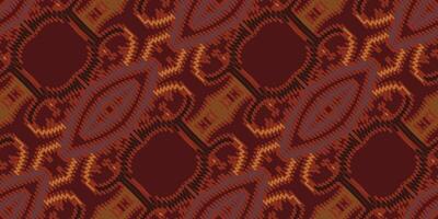 africano ikat paisley bordado. geométrico étnico oriental desatado padronizar tradicional fundo. asteca estilo abstrato vetor ilustração. Projeto para textura, tecido, roupas, invólucro, tapete.