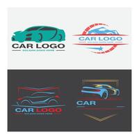 conjunto do doze carro ícones. automotivo carro Cuidado logotipo modelo. carro logotipos, carro ícones, carro serviço, vetor carro garagem sinais, Esportes carro