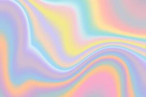 fundo abstrato iridescente holográfico vetor