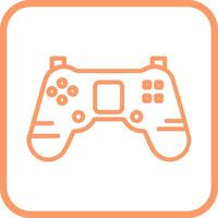 ícone de vetor de console de jogos