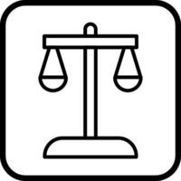 ícone de vetor de lei
