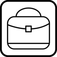 ícone de vetor de bolsa