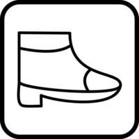 botas com ícone de vetor de salto