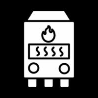 ícone de vetor de forno a gás