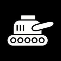 ícone de vetor de exibição de tanque
