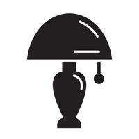 noite luminária ícone logotipo vetor Projeto modelo