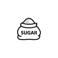 açúcar ícone vetor Projeto modelos